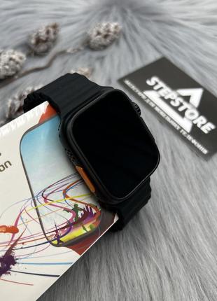Розумний смарт-годинник smart watch x8 ultra 49 mm електронний з магнітною зарядкою й мікрофоном