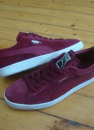 Кроссовки puma suede натур замша оригинал 43 разм