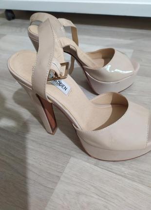 Кожаные босоножки steve madden