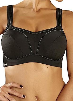 65-e/g  чёрный спорт бюст chantelle sport