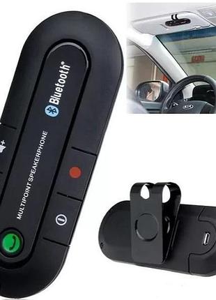 Автомобильный беспроводной динамик-громкоговоритель bluetooth hands free kit hb 505-bt (спикерфон) 65