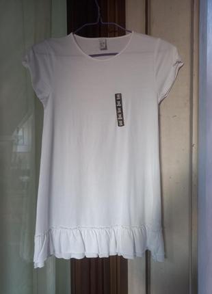 Белая туника 11/12роков