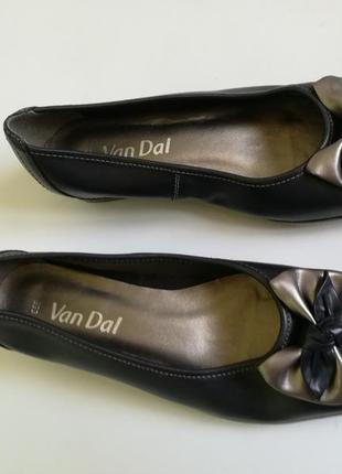 Кожаные удобные туфли van dal оригинал!!!2 фото