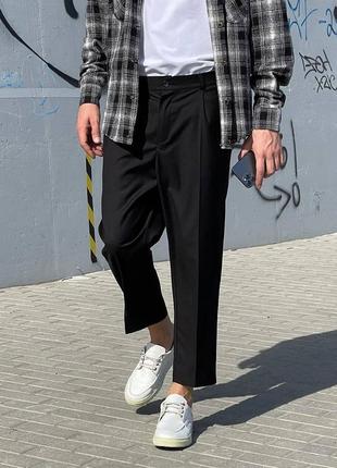 Мужские стильные брюки (брюки)5 фото