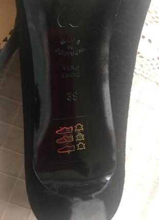 Moschino замшеві туфельки ретро стиль 38р5 фото