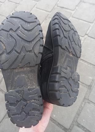 Замшевые сапожки🖤 7