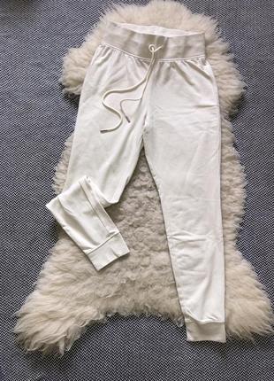 Молочные споровые штаны спортивки манжеты трехнитка5 фото