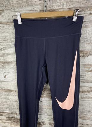 Женские тайтсы nike swoosh dri fit лосины10 фото