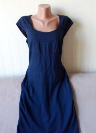 Шикарное платье, цвета электрик, р. 12