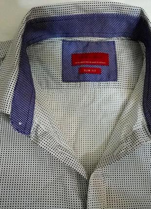 Сорочка zara man slim fit