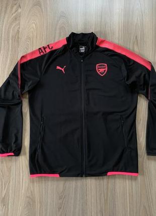 Мужская спортивная футбольная олимпийка кофта арсенал puma fc arsenal