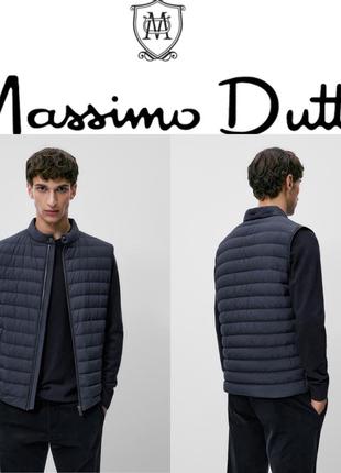 Легкий пуховый жилет massimo dutti1 фото