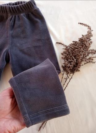 Велюровые брюки на девочку 1,5-2 рочки3 фото
