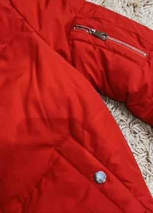 Красная куртка дутик3 фото
