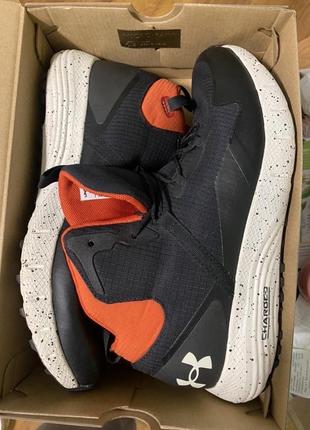 Шикарные кроссовки-сапоги водонепроницаемые стильные мужские/унисекс under armour 42.5 оригинал