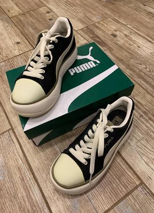 Оригинальные кроссовки  puma, модель: suede mayu infuse wn's, 37 размер2 фото