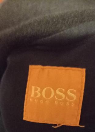 Двухстороннее шерстяное пальто на запах boss orange,p.de366 фото