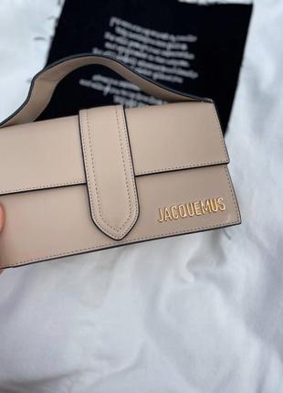 Жіноча сумка в стилі jacquemus крос боді через плече