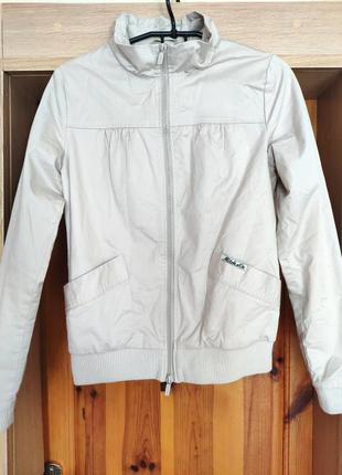 Легкая ветровка куртка с воротником стойка на молнии, легкая бренда mitch&amp;co