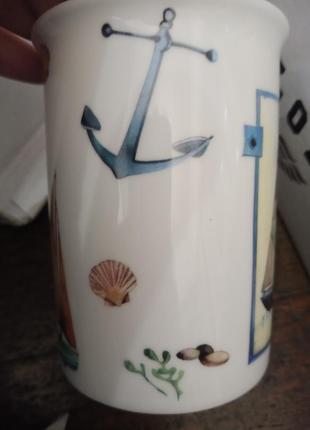 Колекційна порцелянова чашка для моряка або любителя морського спорту , leonardo3 фото