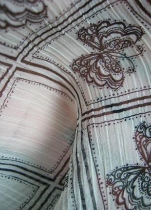 Ніжна блуза - майка - топ на бретелях р 10 з чорним мереживом8 фото
