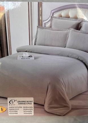 15 кольорів постільна білизна страйп сатин6 фото