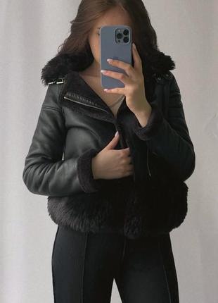 Дубленка от aftf basic