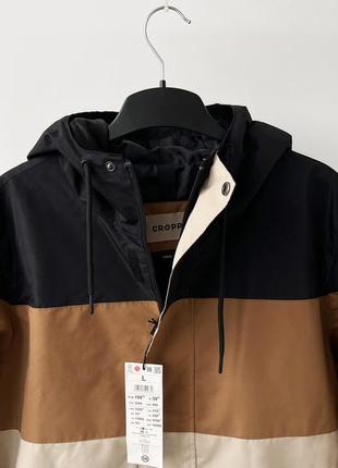 Куртка удлиненная мужская crop весна новая, размер l (также в продаже s,m,xl,xxl)4 фото