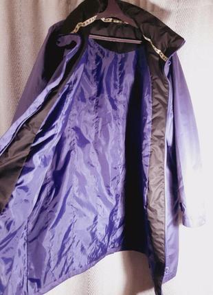 Женская куртка – ветровка, тренч, плащ, большой размер, батал.  размер 20 новая4 фото
