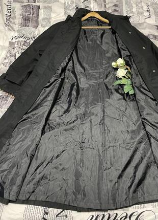 Черный винтажный плащ.10 фото