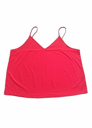 Топ с тонкими бретелями для женщины h&m 0482221006 xl красный