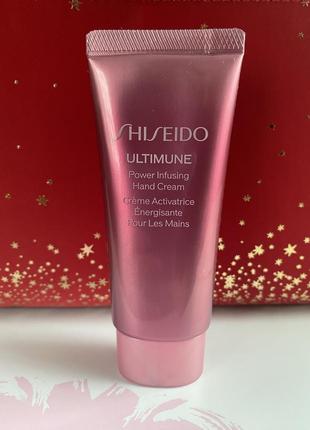 Крем для рук shiseido ultimune power infusing hand cream, 40 мл1 фото