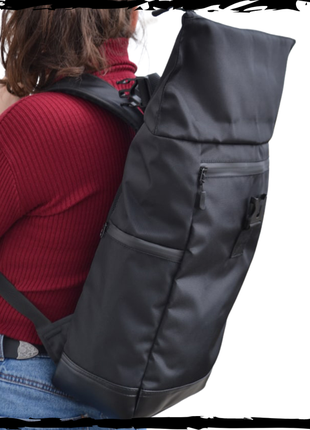 Рюкзак rolltop. рюкзак роллтоп. вместительный рюкзак для ноутбука, путешествий. рюкзак унисекс2 фото