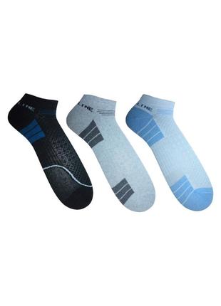 Шкарпетки чоловічі спортивні зі вставками сітки
