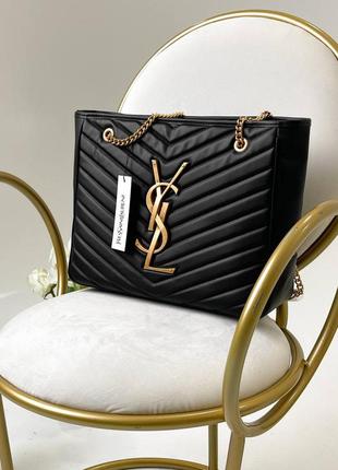 Сумка yves saint laurent big black bag