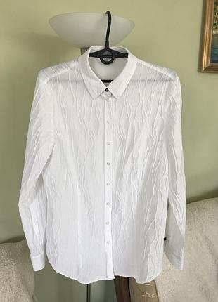 Офисная стрейчевая рубашка