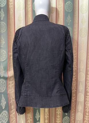 Джинсовая куртка - косуха испанской марки lois3 фото