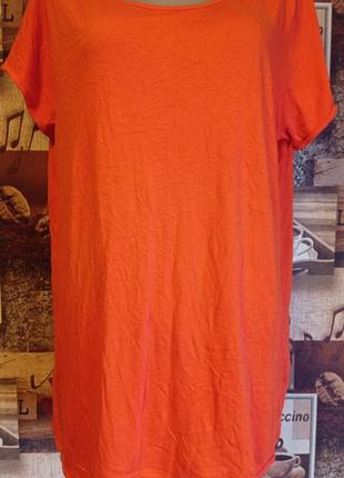 Яскрава бавовно-модалова футболка american vintage,p.l, португалія2 фото
