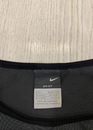 Жіноча спортивна майка nike dri-fit size l4 фото