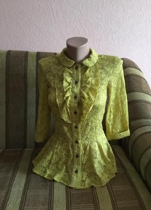 Жіноча гіпюрова блузка