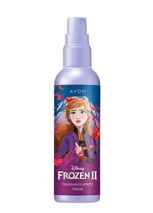 Дитяча ароматична вода-спрей для тіла avon frozen, 100 мл