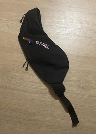 Сумка вінтаж ferrari formula nascar cross body usa