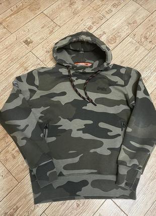 Кенгурушка камуфляжна superdry, m, 46 розмір