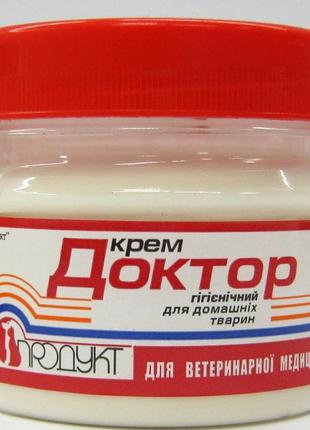 Крем доктор с декаметоксином, с заживляющим, противовоспалительным действием для домашних животных, 100 мл