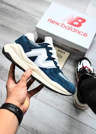 Кроссовки new balance 57/40 light blue2 фото