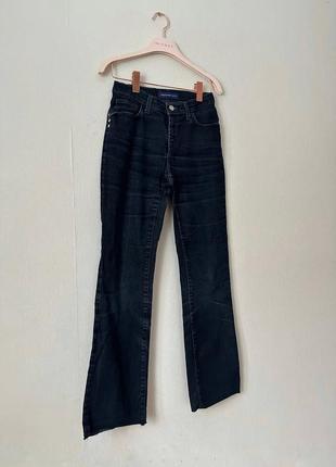 Винтажные джинсы y2k прямые, средняя посадка.1 фото
