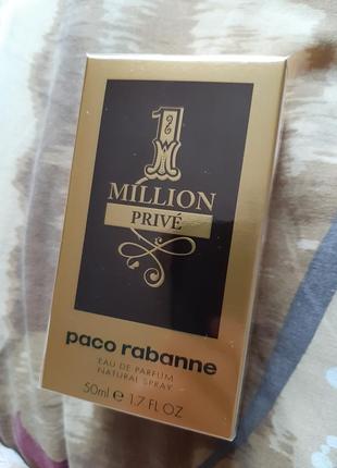 Парфумована вода для чоловіків paco rabanne 1 million prive1 фото