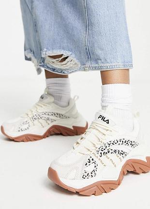 Кроссовки fila white interation