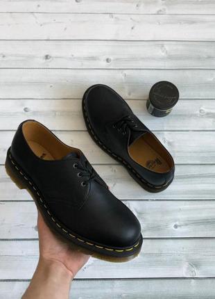 Туфли 1461 black nappa от dr.martens