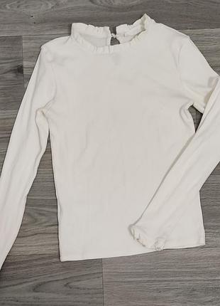 Водолазка з ажурним коміром та рукавами mango